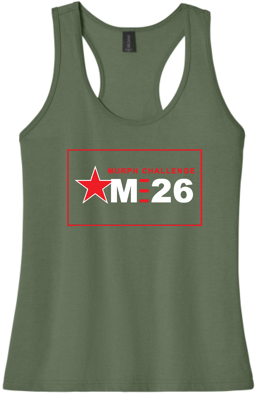 MURPH 2026 Gildan Softstyle Women's CVC Racerback Tank / 64220LCVVC